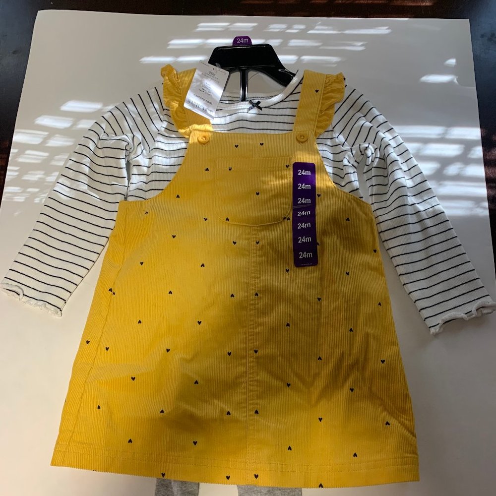 Carter's Dress - 3 piece set